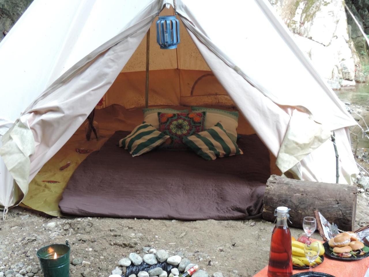 Glamping Finca Margaritas Pluma Hidalgo Exterior foto