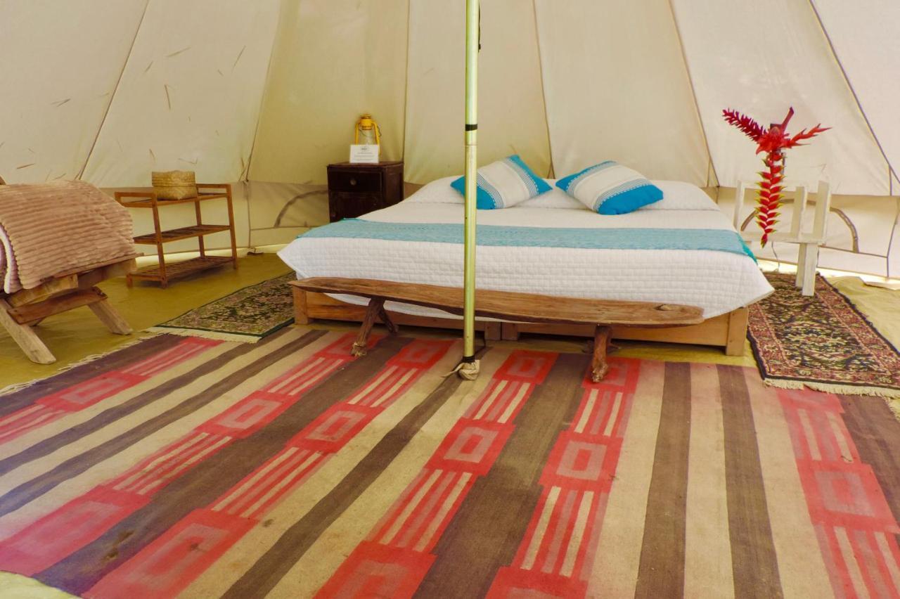 Glamping Finca Margaritas Pluma Hidalgo Exterior foto