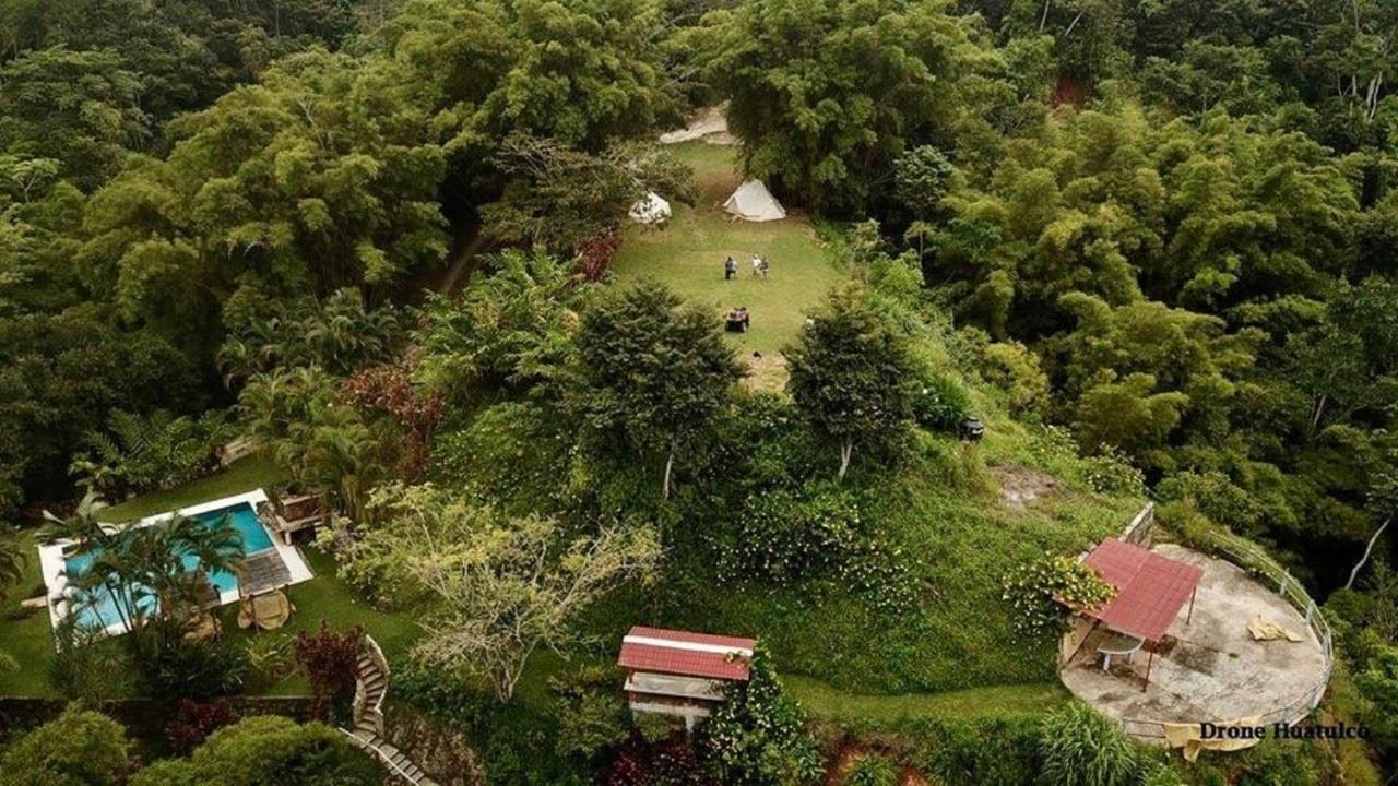 Glamping Finca Margaritas Pluma Hidalgo Exterior foto